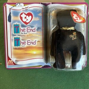 TY Teenie Beanie Babies 2000 - The End Bear